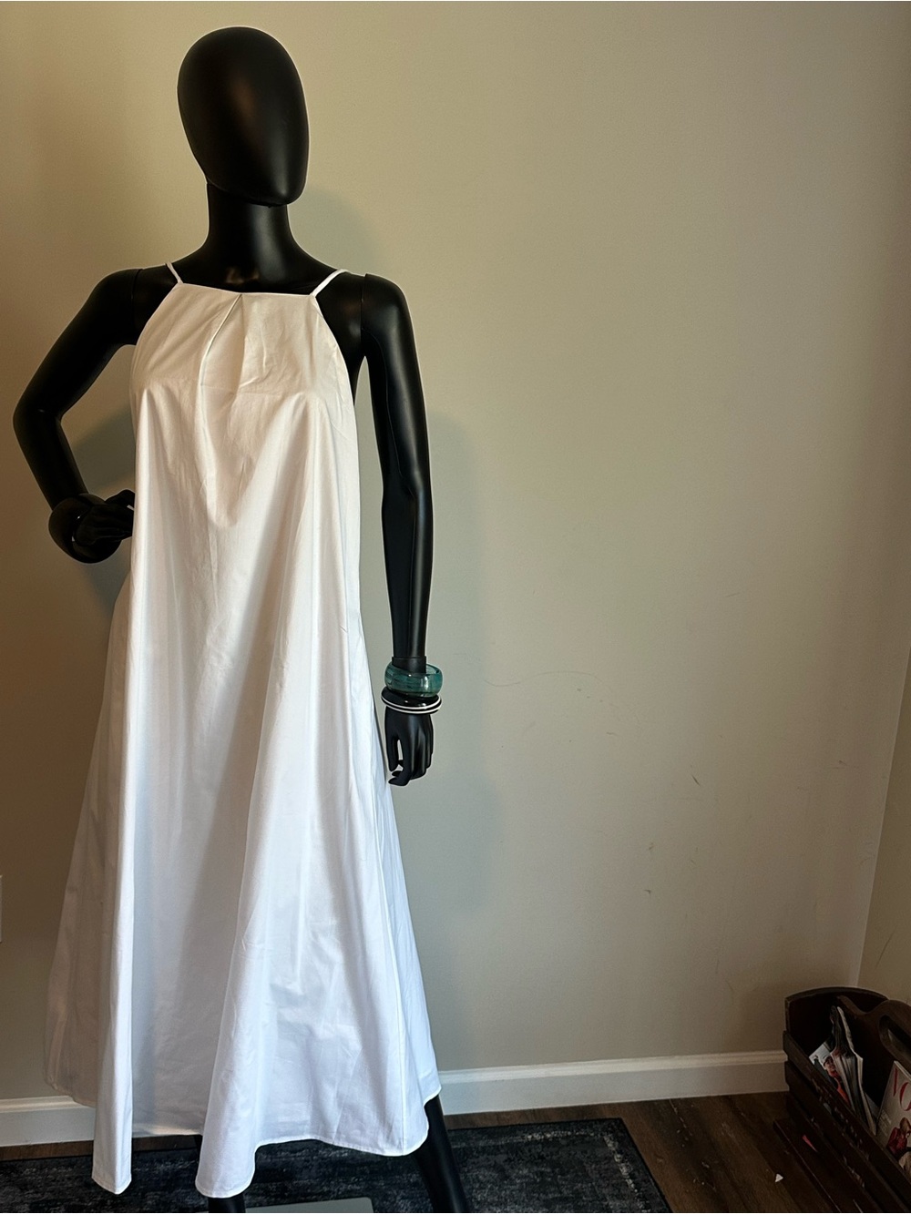 Anine Bing White Spaghetti Strap Maxi Dress - Picture 3 of 7